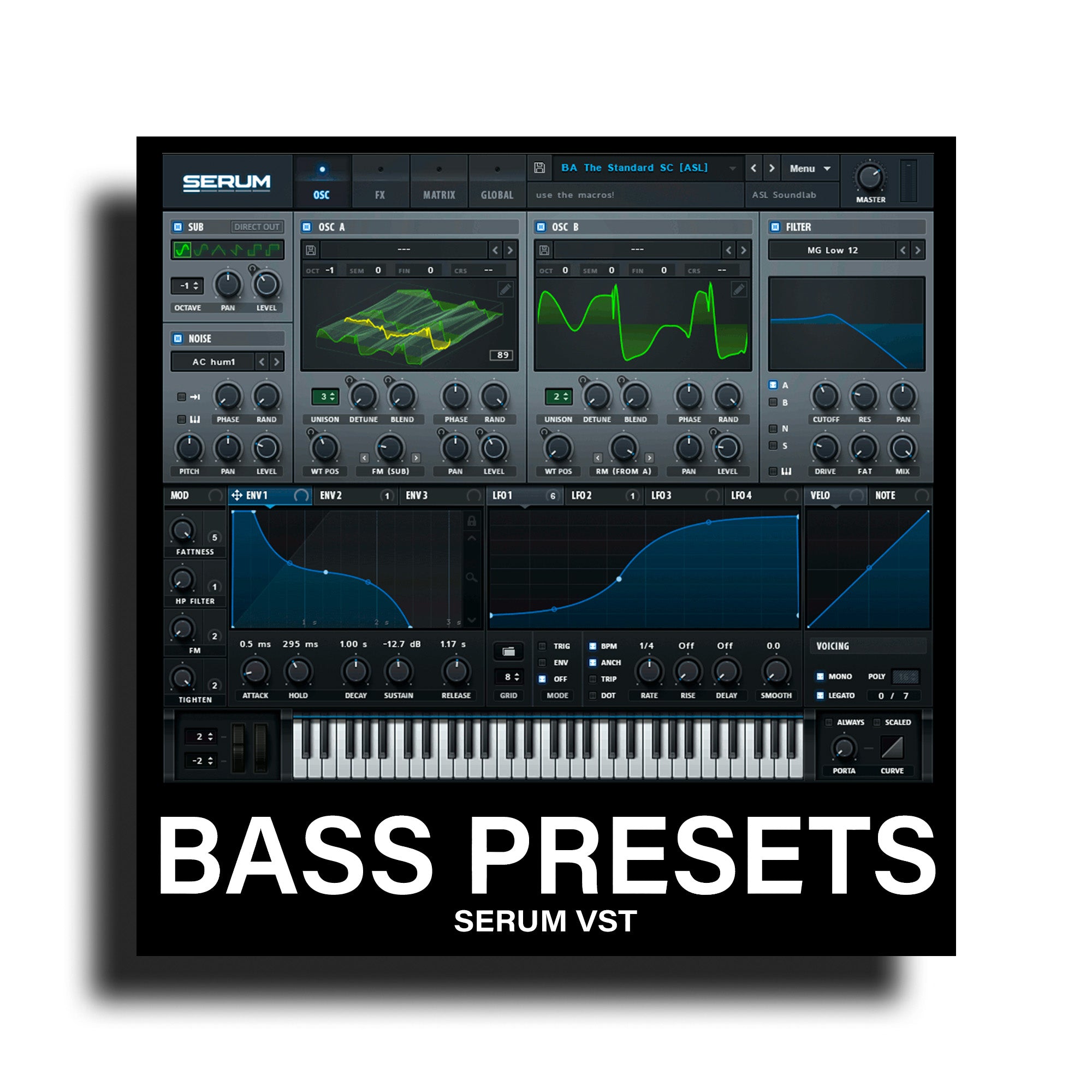 Serum Bass Preset Pack